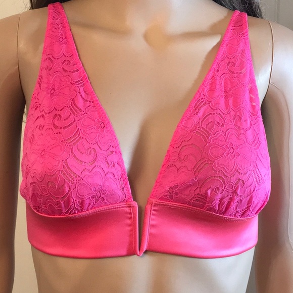 NWT FREE PEOPLE V-WIRE BRA 1 Med left - Picture 2 of 8